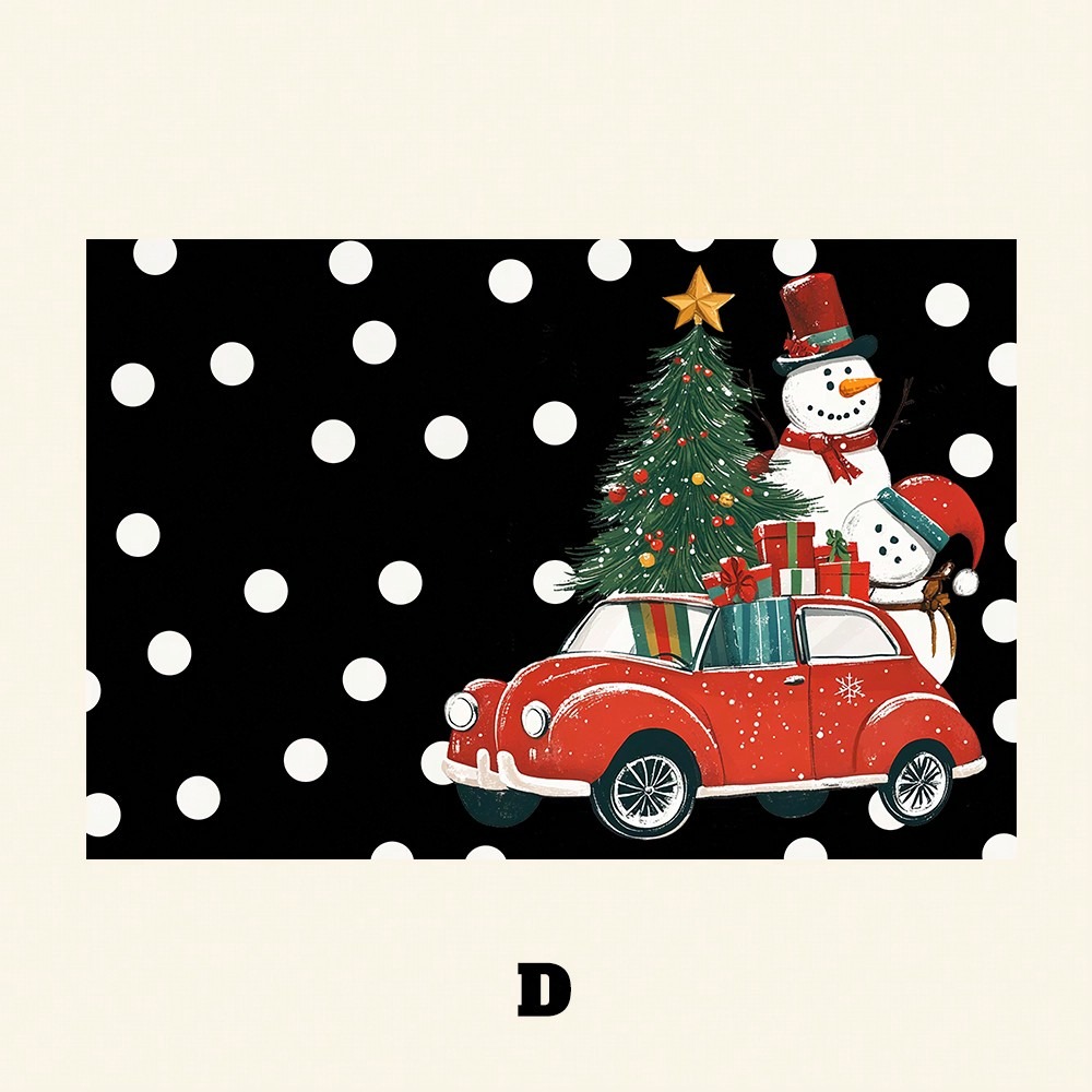 Personalized Christmas Custom Placemats